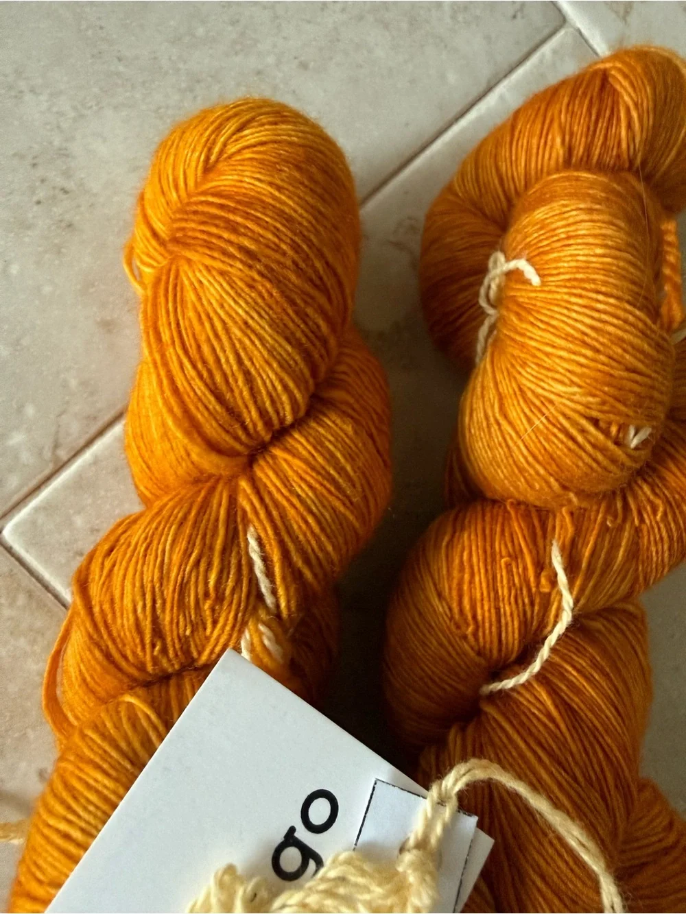 Malabrigo Lace 100% Baby Merino Yarn - Sunset Orange (2 Hanks)